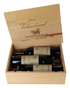 Chateau Valandraud 2010 3er Holzkiste