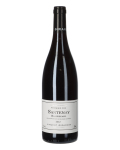 Vincent Girardin Le Beauregard Rouge Santenay Premier Cru 2012