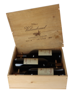 Chateau Valandraud 2010 Magnum 3er Holzkiste