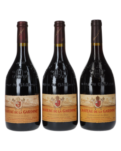 Chateau De La Gardine Chateauneuf du Pape Vertikale (3 Fl.)