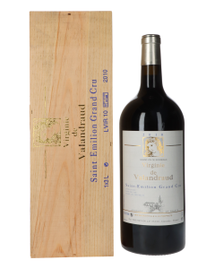 Virginie de Valandraud 2010 Doppelmagnum 1er Holkiste