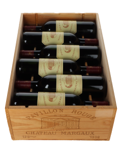 Pavillon Rouge du Chateau Margaux 1998 12er Holzkiste