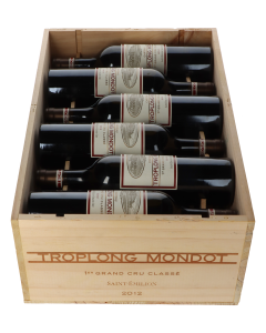 Chateau Troplong Mondot 2012 12er Holzkiste