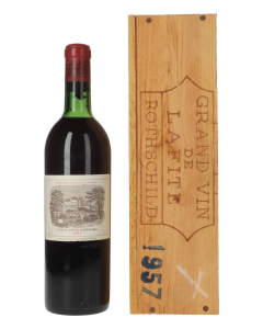 Chateau Lafite Rothschild 1957 in 1er Holzkiste