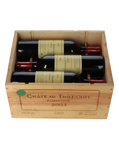 Chateau Trotanoy 2003 6er Holzkiste