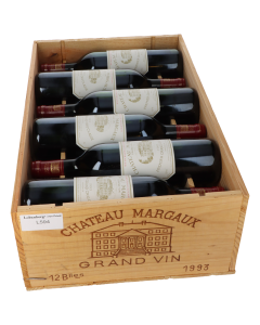 Château Margaux 1993 in 12er Holzkiste